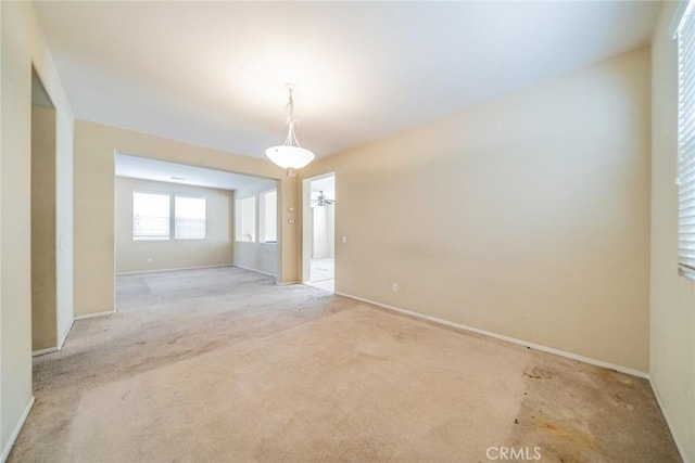 35317 Trevino Trl, Beaumont, CA 92223 - unfurnished room featuring light carpet and baseboards