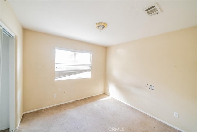 35317 Trevino Trl, Beaumont, CA 92223 - unfurnished bedroom with baseboards, visible vents, and carpet flooring