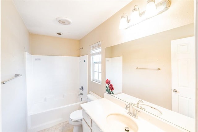 35317 Trevino Trl, Beaumont, CA 92223 - full bath with toilet, shower / tub combination, and vanity
