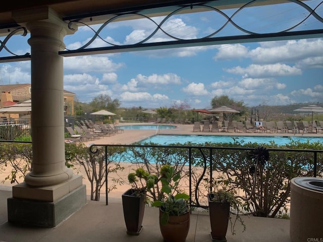 2668 Escala Cir, San Diego, CA 92108 - pool with a patio area