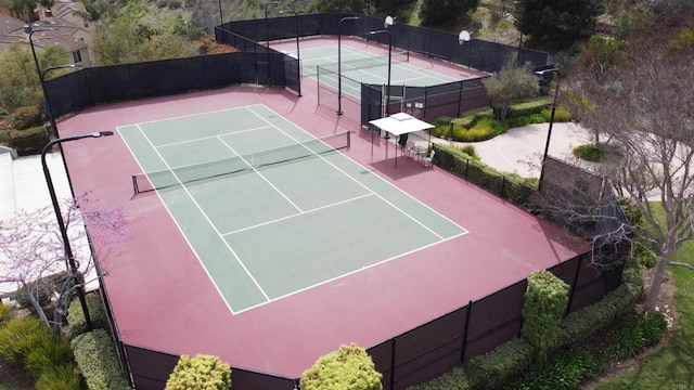 2668 Escala Cir, San Diego, CA 92108 - view of sport court with fence