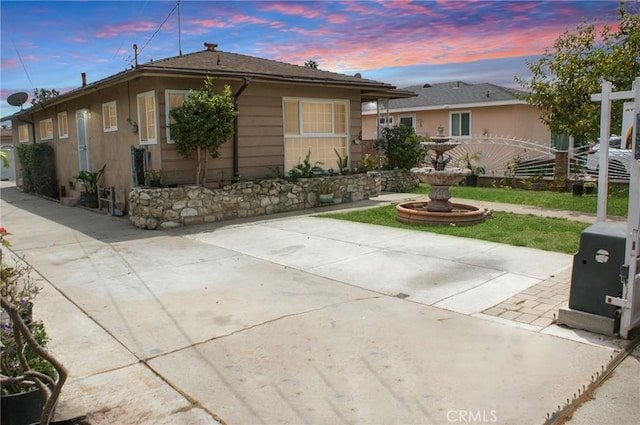 3724 W 105th St, Inglewood, CA 90303 - view of front facade with a patio area