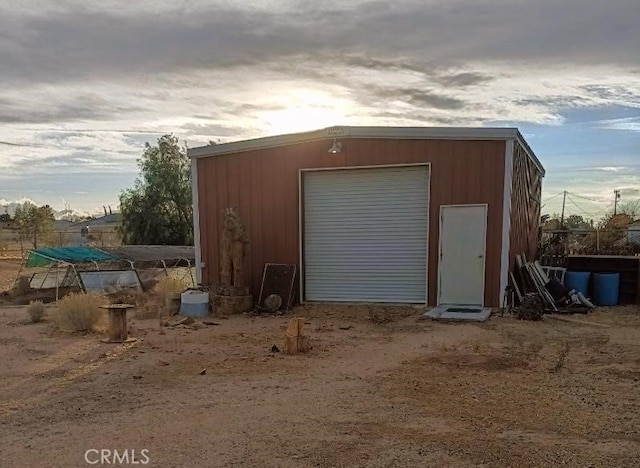 view of outbuilding featuring an outbuilding