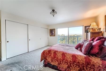21651 Yucatan Ave, Woodland Hills, CA 91364 - bedroom featuring carpet flooring and a closet