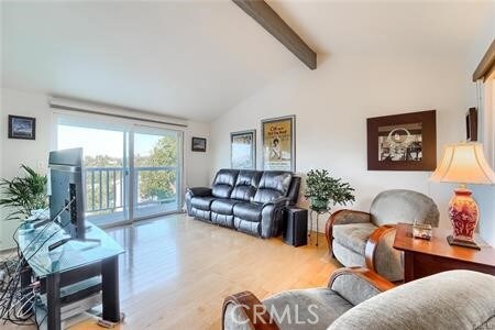 21651 Yucatan Ave, Woodland Hills, CA 91364 - living room with wood finished floors