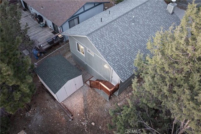 196 Sunset Ln, Sugarloaf, CA 92386 - aerial view of property and surrounding area
