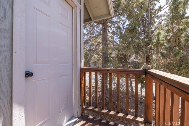 196 Sunset Ln, Sugarloaf, CA 92386 - view of balcony