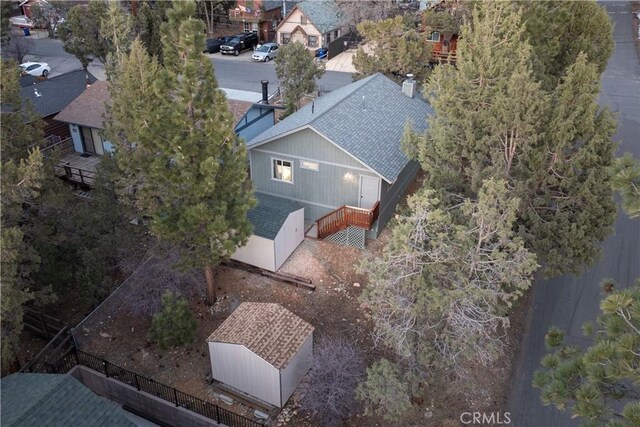 196 Sunset Ln, Sugarloaf, CA 92386 - bird's eye view