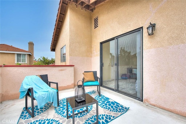 4018 W 5th St Unit J, Santa Ana, CA 92703 - view of patio featuring a balcony