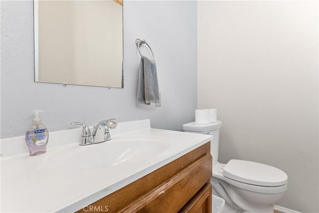 212 Vista Ln, Sugarloaf, CA 92386 - bathroom featuring toilet and vanity