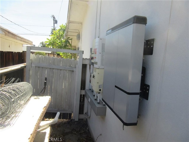 exterior space with fence