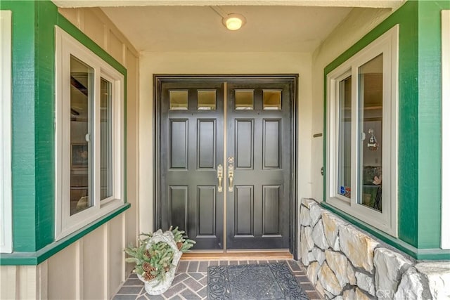 view of property entrance
