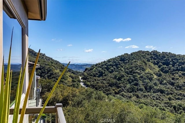 2865 Rock Wren Ln, Avila Beach, CA 93424 - view of mountain background featuring a heavily wooded area