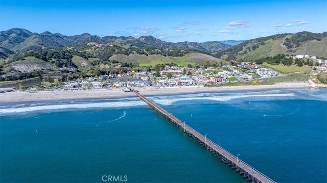 2865 Rock Wren Ln, Avila Beach, CA 93424 - view of pool featuring a water and mountain view