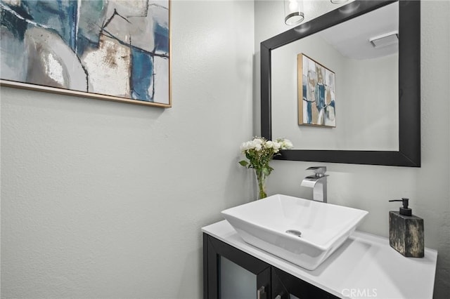 620 S Catalina Ave Unit C, Redondo Beach, CA 90277 - bathroom featuring vanity and a textured wall