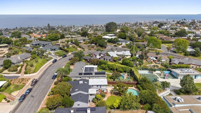 1451 Savoy Cir, San Diego, CA 92107 - aerial perspective of suburban area with a nearby body of water