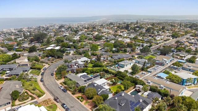 1451 Savoy Cir, San Diego, CA 92107 - aerial perspective of suburban area featuring a large body of water