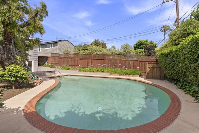 1451 Savoy Cir, San Diego, CA 92107 - view of pool featuring a fenced backyard