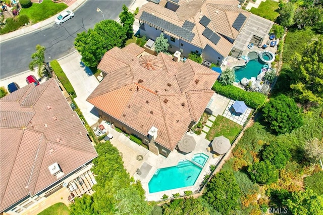 aerial view