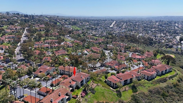 3116 Vista Bonita, Carlsbad, CA 92009 - drone / aerial view with a mountain view and a residential view
