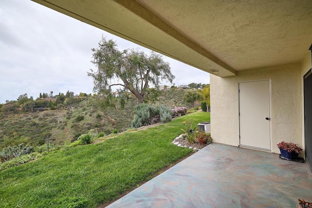 3116 Vista Bonita, Carlsbad, CA 92009 - view of yard with central AC and a patio