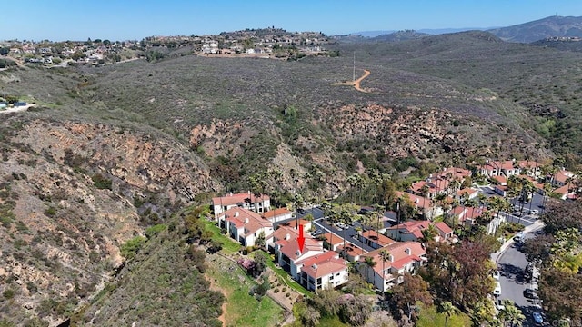3116 Vista Bonita, Carlsbad, CA 92009 - birds eye view of property with a mountain view and a residential view