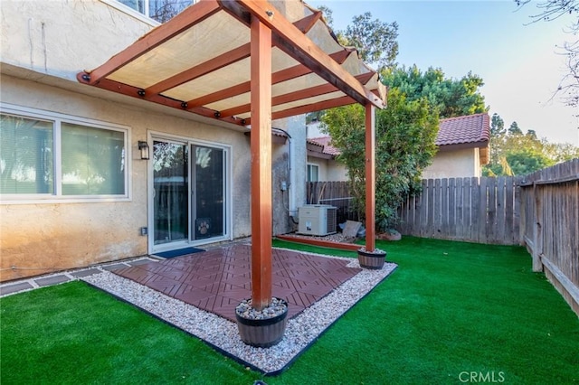 1497 Chaparral Way, Oceanside, CA 92057 - view of yard featuring cooling unit and a patio area