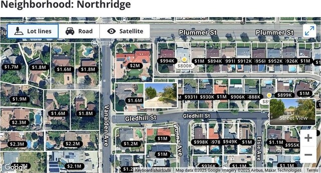 19057 Gledhill St, Northridge, CA 91324 - map