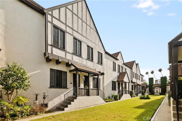 view of property with a residential view
