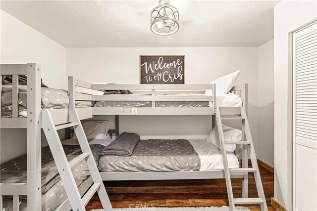 675 Grass Valley Rd, Lake Arrowhead, CA 92352 - bedroom with wood finished floors
