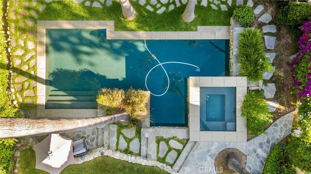 aerial view