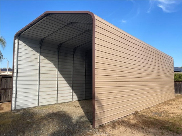 32706 Blue Mist Way, Wildomar, CA 92595 - view of outbuilding with fence and a detached carport