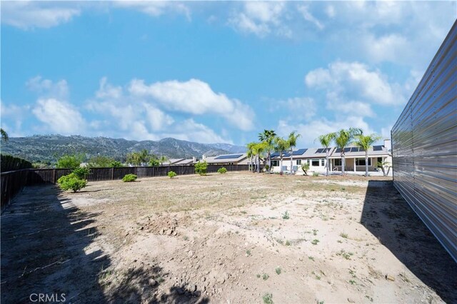 32706 Blue Mist Way, Wildomar, CA 92595 - view of yard with a mountain view and fence private yard