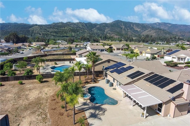 32706 Blue Mist Way, Wildomar, CA 92595 - aerial view featuring a residential view and a mountain view