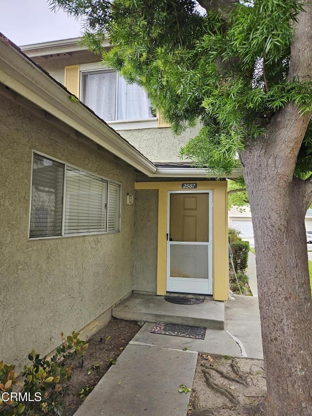 2587 Rudder Ave, Port Hueneme, CA 93041 - view of exterior entry with stucco siding