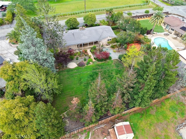 aerial view
