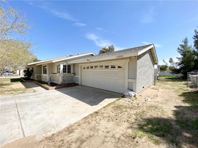 11031 Victor Ave, Hesperia, CA 92345 - single story home featuring an attached garage and driveway