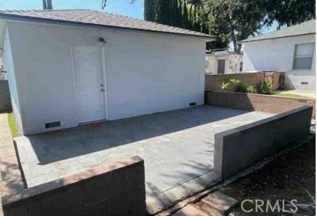 1640 Alameda St, Pomona, CA 91768 - view of property exterior featuring a patio and an outdoor structure