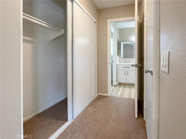 43856 Windsor Pl, Lancaster, CA 93536 - corridor featuring carpet flooring