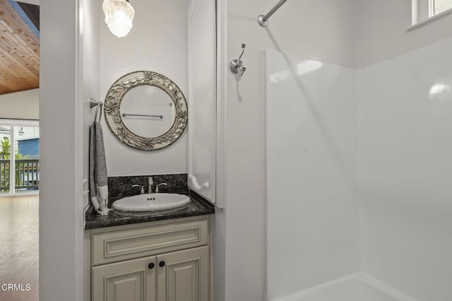 276 Highland Dr, Oxnard, CA 93035 - full bath featuring a shower, healthy amount of natural light, and vanity