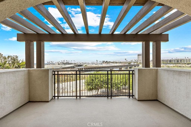 1021 Costa Pacifica Way Unit 2105, Oceanside, CA 92054 - balcony with a pergola