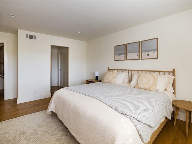535 E Walnut Ave Unit A, El Segundo, CA 90245 - bedroom featuring wood finished floors and recessed lighting