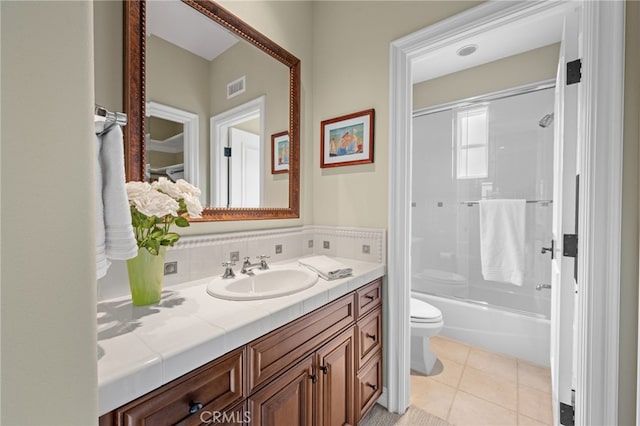 28 Surfspray Blf, Newport Coast, CA 92657 - bathroom featuring vanity, washtub / shower combination, and tile patterned floors