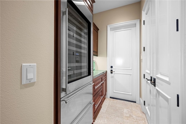 28 Surfspray Blf, Newport Coast, CA 92657 - doorway featuring beverage cooler and a textured wall