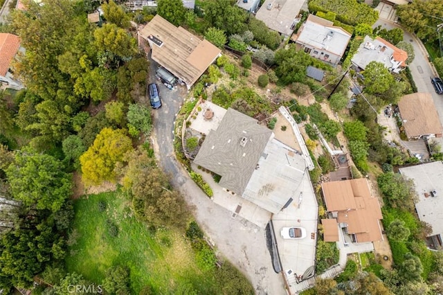 3124 Goodview Trl, Los Angeles, CA 90068 - bird's eye view featuring a residential view