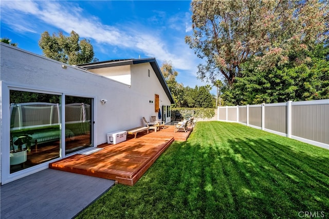 32772 Shipside Dr, Dana Point, CA 92629 - view of yard with a wooden deck