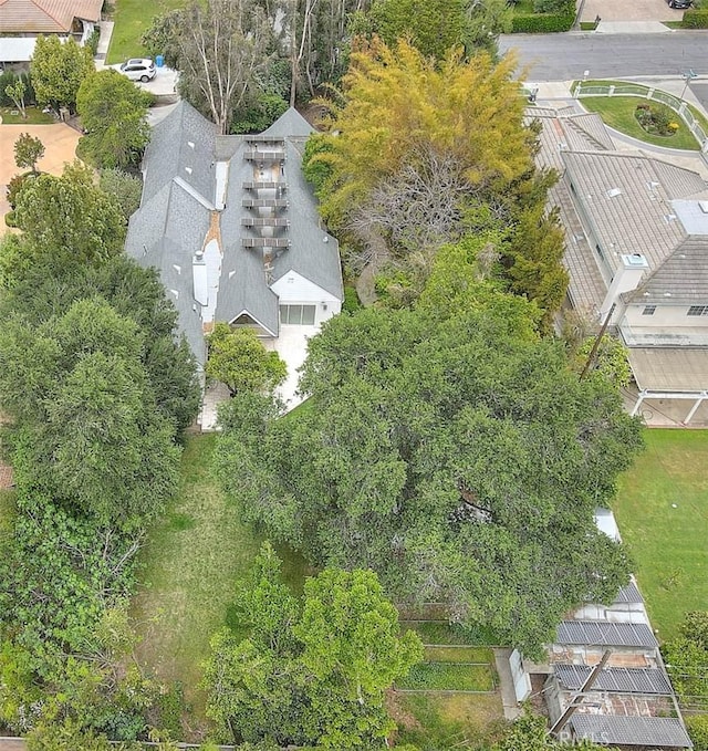 aerial view