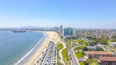 2601 E Ocean Blvd Unit 205, Long Beach, CA 90803 - drone / aerial view of extended coastline