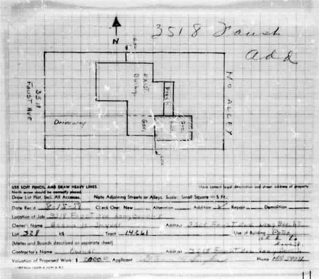 3518 Faust Ave, Long Beach, CA 90808 - view of room layout