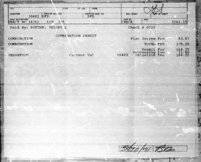 3518 Faust Ave, Long Beach, CA 90808 - view of a document